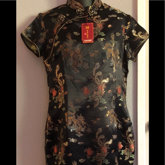 plus size chinese dress